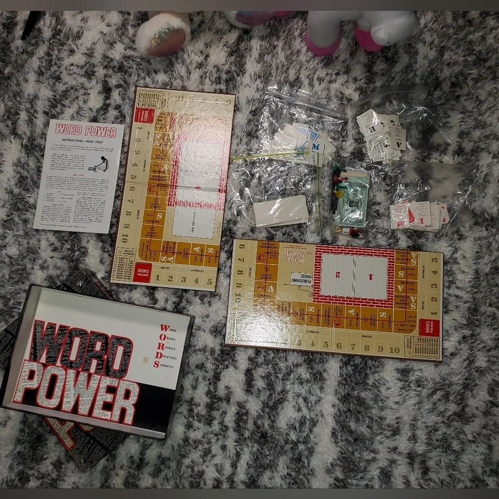 The Game of Word Power Board Game